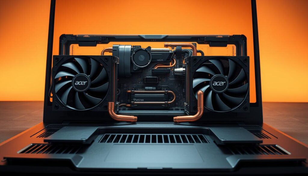 Acer Predator 16 cooling system thermal efficiency
